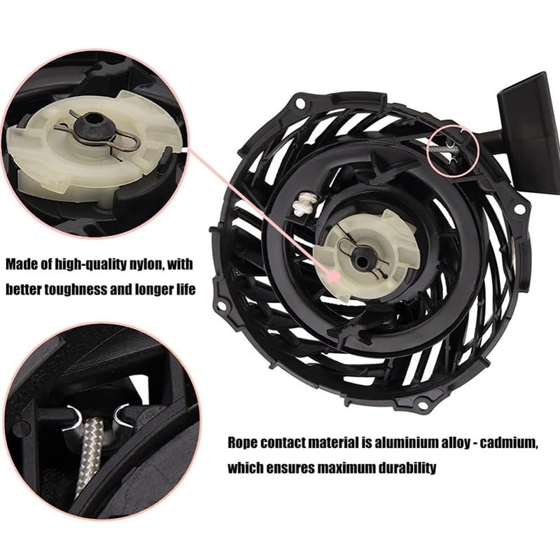 Nicoone Pull Starter for Briggs & Stratton Lawnmower 08P502,093J02,09P602 and