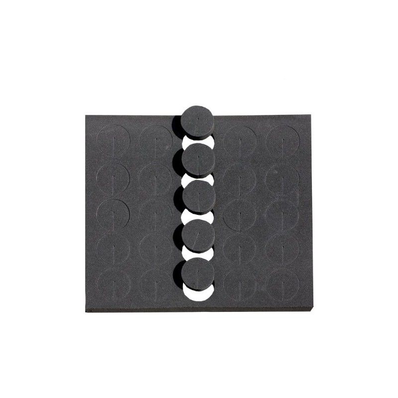 500 2 Inch Net Slit Pots and Neoprene Inserts Combination