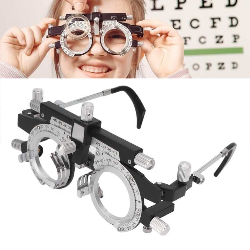 Optometry Frame, Alloy Optometry Optician Test Lens, Adjustable Test Frame,