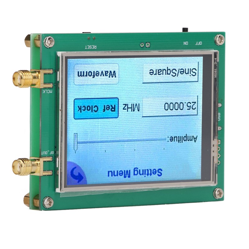 Signal Generator RF Frequency Generator Module 138‑4400MHz Touch Screen ADF4350