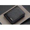 Thai Sawadee Men's Trifold Wallet, Thin, Compact, Thin, Leather Wallet,