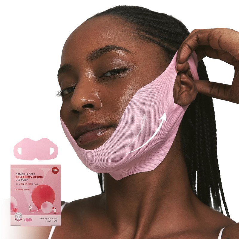 ROUND LAB Mascarilla De Gel Reafirmante Camellia Deep Collagen V(4