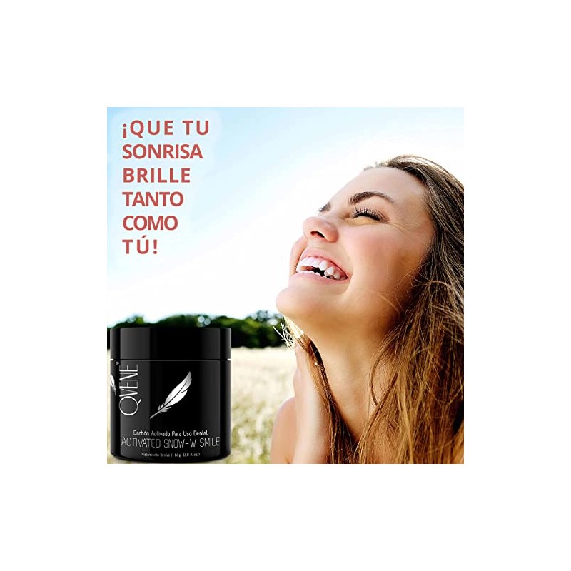 CARBON ACTIVADO | Uso Dental | ACTIVATED SNOW-W | Blanqueador