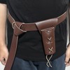 Tiardey 2 Pack Medieval Belt and Sword Sword Holster for