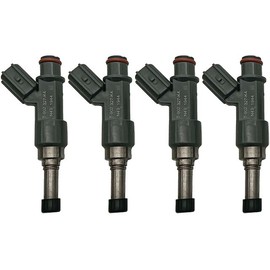 Fuel Injector Kit - 4-Piece - Compatible with 2005-2015 Toyota Tacoma 2.7L 4-Cylinder