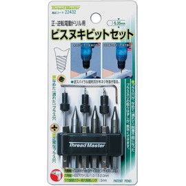 Ichinen Access Thread Master 22432 Tap and Dice Screw Removal Bit Set