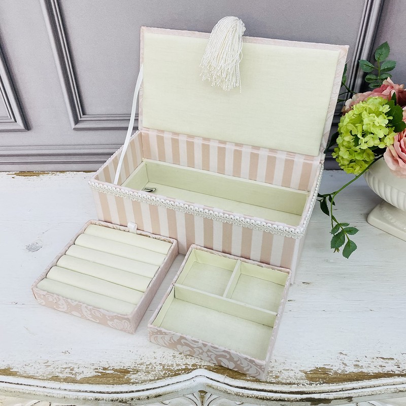 Jennifer Taylor 32727JB Cartenage Haruno/PK Pink Jewelry Box