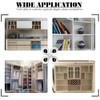 Glarks 150pcs 5mm Shelf Support Pins Spoon Shape Cabinet Furniture