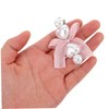 SAFIGLE 6pcs Elegant Bowknot Hair Clips for Women Stylish Duckbill