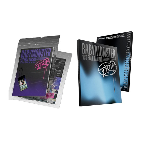 BABYMONSTER 1st FULL ALBUM [DRIP] Photobook SET Version (ZIP LOCK