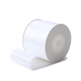 RUSPEPA Satin Ribbon Double Face - 50mm x 9m, 029 White