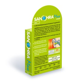 SANOHRA max soft Ohrstöpsel für Kinder - besonders weiche Ohrenstöpsel mit maximale Lärmdämmung zum Schlafen, Arbeiten und gegen Schnarchen - 33 dB SNR Lärmdämmung - 12 Soft Ohrstöpsel - für Kinder