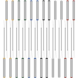 12PCS Fondue Forks, BetterJonny 23.5cm Stainless Steel Fondue Forks Roasting Sticks with Heat Resistant Handle for Fondue Roast Marshmallows Meat