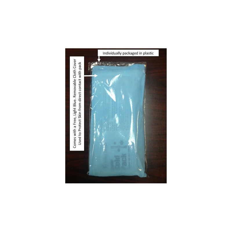 Cold & Hot Pack 5x10 with Removable Protective Sleeve Cover