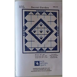 Kate Mitchell Quilts Pattern~Secret Garden~Gorgeous Classic Quilt in Three Sizes