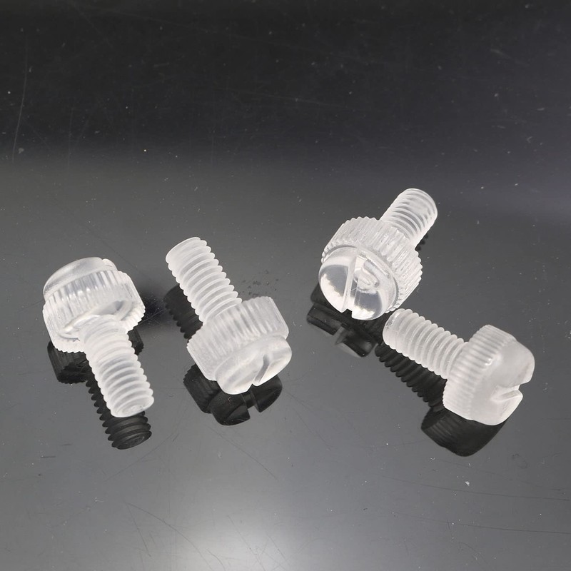 PZRT 5pcs Flagpole Mounting Ring Screws M6 Flag Pole Ring