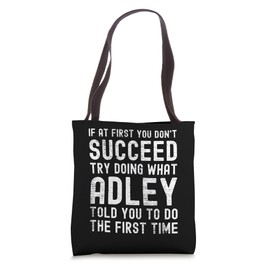 Funny Listen To Adley Joke Vintage Tote Bag
