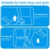SZWLJ 6-Pack 900CC Blue Disposable Urine Bags for Camping Essentials