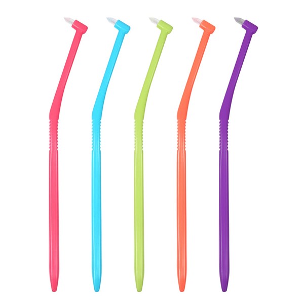 Lapis LA-001 Dental Compact Tuft Brush - Vivid Dolz, Regular