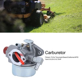 Carburetor Gasket Kit Fit for Tecumseh/Sears/Craftsman/Mtd Yard 6 6.25 6.5 Lawn Mower Accessories