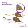SmartyKat Instincts Mouser Mayhem HappyNip Cat Toy, Compressed Catnip &