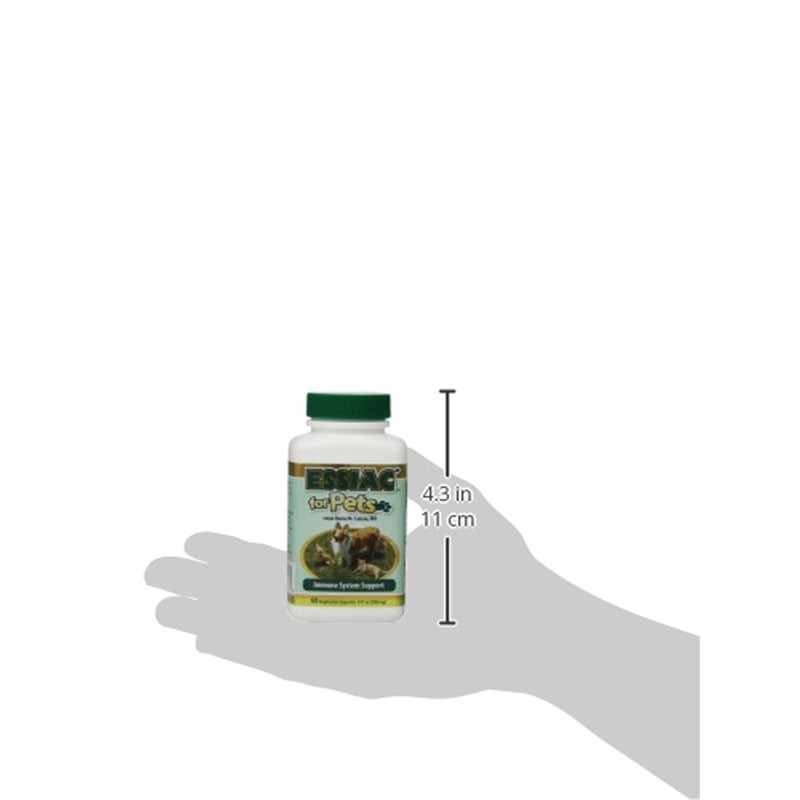 Essiac International Herbal Supplement for Pets, 60 Capsules