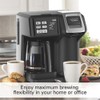 Hamilton Beach FlexBrew 2-Way Brewer Programmable Coffee Maker (49976) Bundle