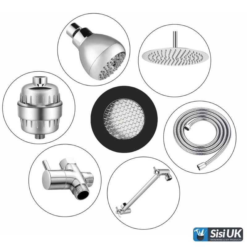 SISI UK Inlet Hose Filter Mesh Washers 3/4" Universal Tap