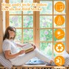 78 PCS Anti Collision Window Stickers, Circle Bird Window Stickers
