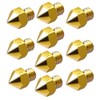 Sienoc 3D Extruder Nozzle 0.4 mm Brass Extruder Nozzle Print