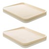 Kitchen Cutting Board Raised Edges Anti Skid Double Sided High