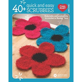 40+ Quick and Easy Scrubbies: Dishcloths and Washcloths to Crochet in Scrubby Yarn-Complete Free Video Tutorials Available Online