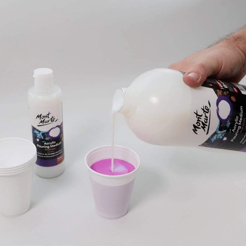 Mont Marte PMPP6001 Pouring Art Medium, 8.5 fl oz (240
