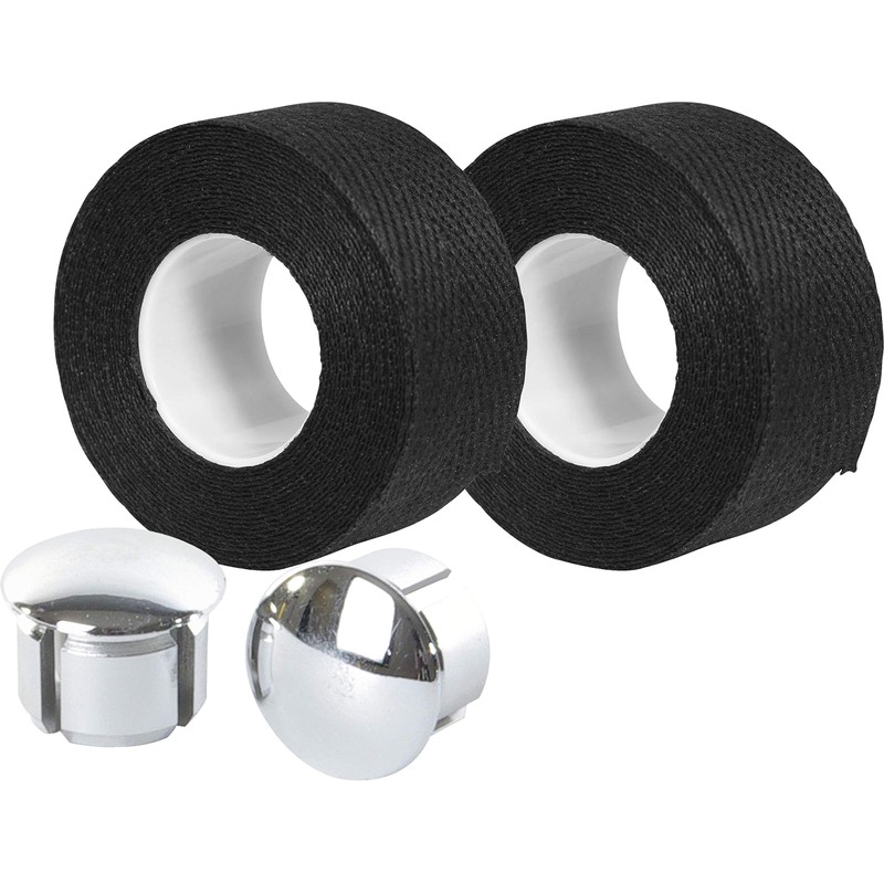 Velox Tressostar Guidoline Cotton Hanblebar Tape, Black, 20mm x 2.5m
