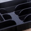 maulehua Silverware Organizer With Lid, Utensil Drawer Organizer. Removable Lid,