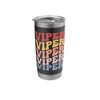 Viper Groovy Retro Stainless Steel Insulated Tumbler