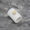 Micro Traders 10pcs 1/2 Inch PVC Coupling with Brass Mist