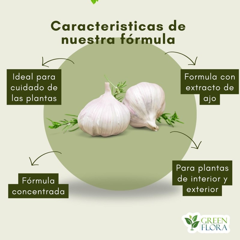 Jabón Potásico con Extracto de Ajo para Plantas