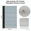 Fiberglass Screen Roll Black 36" x 100' Window Screen Replacement