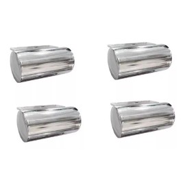 Herrajes Guerrero Pata Para Salas Sofa O Muebles Redonda Moderna 10 Cm 4 Pieza