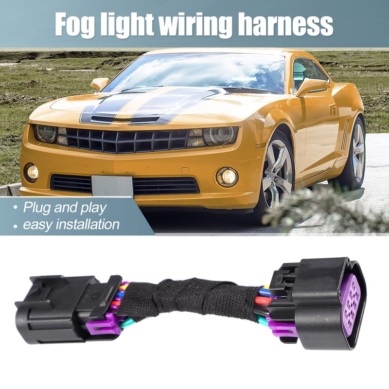 X AUTOHAUX Fit for Chevy Camaro 2010-2015 DRL Daytime Running