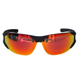 Gil SSC Sports Sunglasses Cycling Glasses Black Choice of Mirrored Sport M 17, black