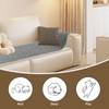 FHTONGE 71x15.8 Thickened Cat Wall Climbing Carpet with 16 Fixed