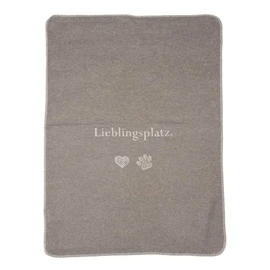 David Fussenegger Cat Blanket 'Lieblingsplatz' 70 x 90 cm Smoke Beige