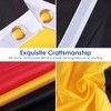 AhfuLife Belgium Flag 90 x 150 cm, 1 Piece Belgian