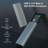 Ewent M.2 NVMe/PCIe SSD Enclosure USB C and USB A