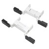 Water Pump Bracket Silver Aluminum Alloy Desktop Mounting Stand for