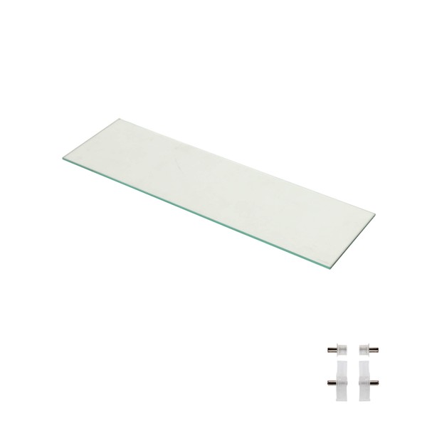 JAJAN 5519H Figure Rack Third Regular Extra Glass Shelf Board Width 21.7 x Depth 7.5 inches (55 cm) x Depth 7.5 inches (19 cm) Only