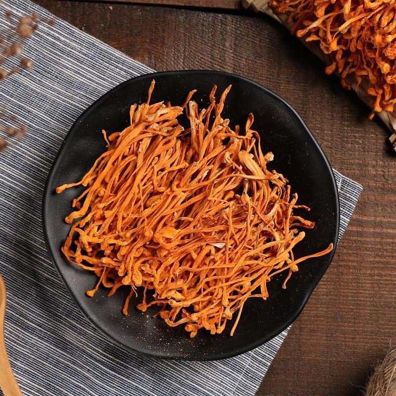 DABC OAK LAND Cordyceps Flower Dry Pot Soup Ingredients Food