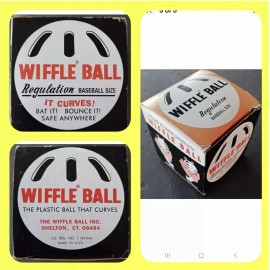 Wiffle Ball (2x) Wiffle Balls Fun Ball Regulation Baseball Size Curve Training Plastic Balls